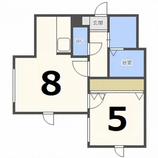 ロア・エスポワール【2階】の間取り