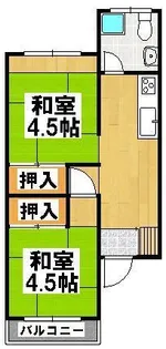 光耀ビル【3階】の間取り