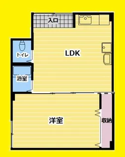 日生ハイム【1階】の間取り