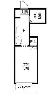 エヌ・ケー初石【2階】の間取り