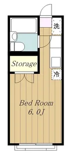 東京都町田市金森4【アパート】の間取り