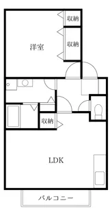 徳島県徳島市大和町1【マンション】の間取り