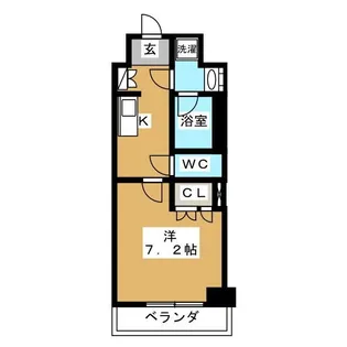 セレサ市川行徳【3階】の間取り