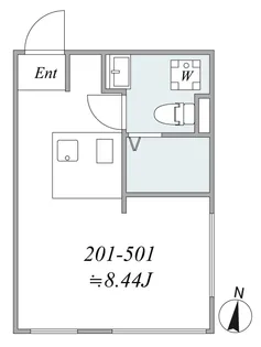 trias391【3階】の間取り