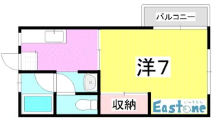 マミーヒルナカノ【2階】の間取り
