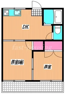 板橋荘【2階】の間取り