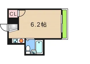 ディノ玉出【5階】の間取り