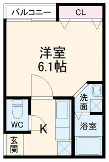 ヴィラート上尾春日【2階】の間取り