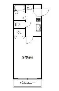 ドミール妙典【1階】の間取り