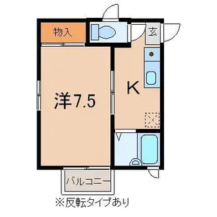 コーモドスズキ【2階】の間取り