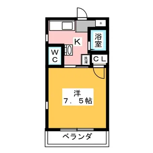 マンションひよこ【4階】の間取り
