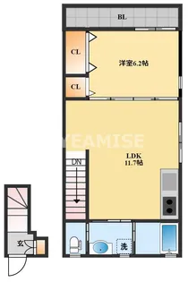 SS福田【2階】の間取り