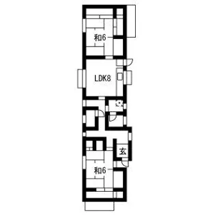 静岡県静岡市葵区水落町【一戸建】の間取り