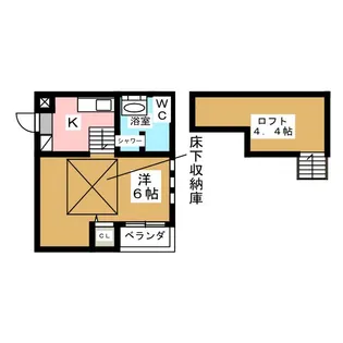 T-Parts【1階】の間取り