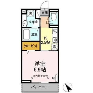 美麗・十日町【2階】の間取り