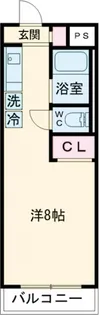 エクセレンスオガワ【2階】の間取り