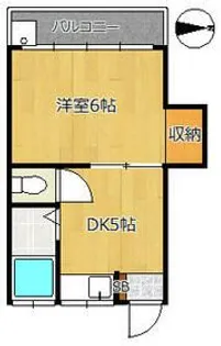 ニュープリンス【1階】の間取り