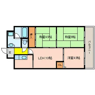 ルアージュ【1階】の間取り