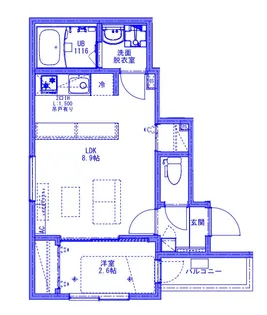 KEIAI RESIDENCE 上尾IV【2階】の間取り