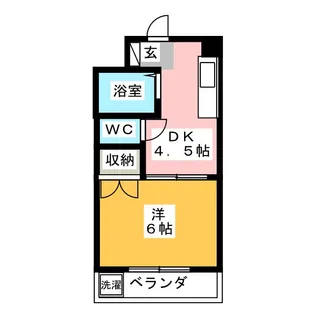 メゾンドール佐藤【2階】の間取り