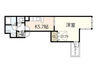 鉄砲町 原田ビル【10階】の間取り