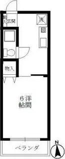 スカイハイム1【2階】の間取り