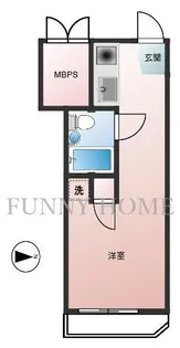 メゾン・ド・セプトル【2階】の間取り