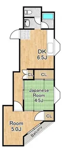 ファーストマンション【3階】の間取り
