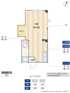 Phoenix平尾南【3階】の間取り