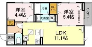 グラナーデ篠崎町【3階】の間取り