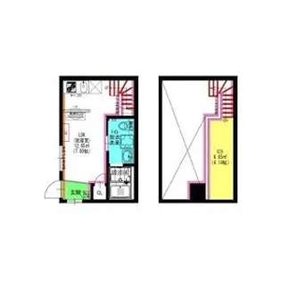 Velo JIYUGAOKA(ヴェロジユウガオカ)【2階】の間取り