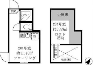 ティ・アーモ シンフォニー【2階】の間取り