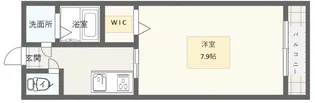 ソリテール月出【1階】の間取り
