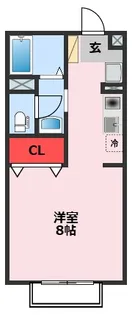 千葉県柏市今谷上町【アパート】の間取り