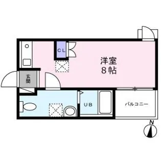 ベイルーム長後【3階】の間取り