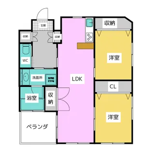 パークヒルズ桜台【3階】の間取り