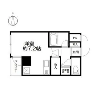 リエス支倉町【5階】の間取り