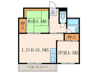 e-lux 1【5階】の間取り