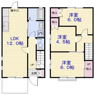 神奈川県鎌倉市岡本1【一戸建】の間取り