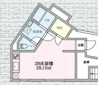 エクセルピア矢口【2階】の間取り