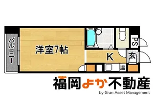 ロマネスク平尾第3【5階】の間取り