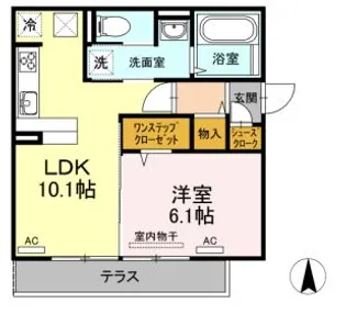 徳島県徳島市中吉野町4【マンション】の間取り