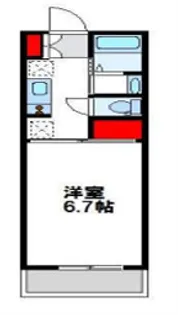 ル・パルトネール難波【7階】の間取り
