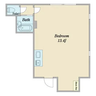 ハイツHIKARI【1階】の間取り