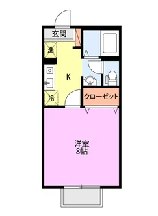 bright-town【2階】の間取り