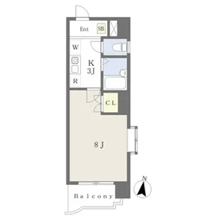 さくら八田【7階】の間取り