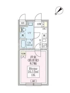 東京都練馬区北町7【マンション】の間取り