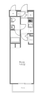 東京都墨田区京島1【マンション】の間取り