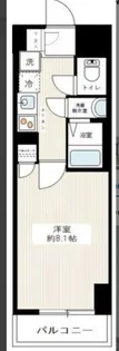東京都練馬区南田中2【マンション】の間取り
