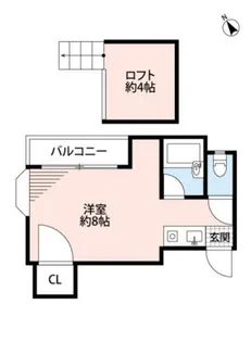 ベルレージュ博多I【2階】の間取り